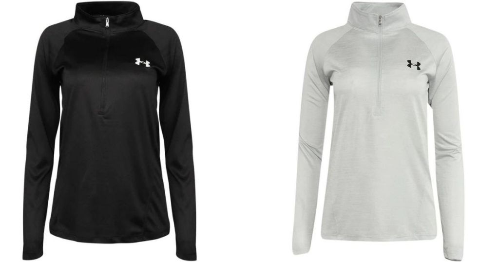 two Under Armour Pullovers