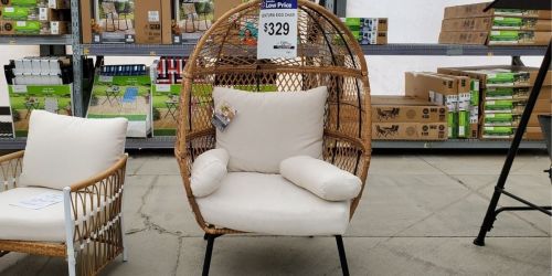 Better Homes & Gardens Egg Chair Only $294 Shipped on Walmart.com + More Boho Patio Furniture