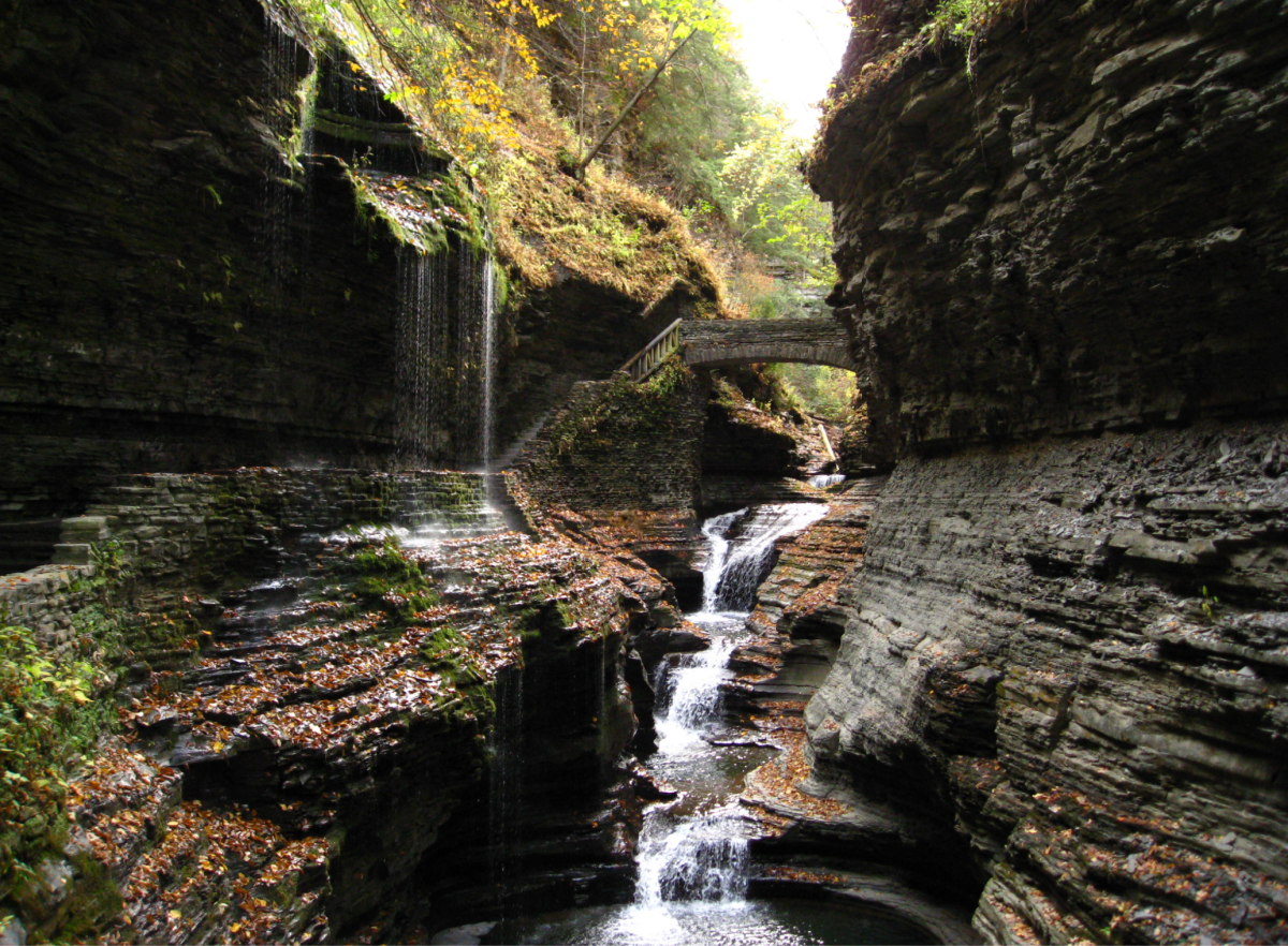 Watkins Glen State Park, one of the best cheap travel destinations and family vacations