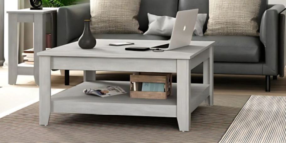 Farmhouse Coffee Table Just $88.99 Shipped (Regularly $345) | Great for Game Nights