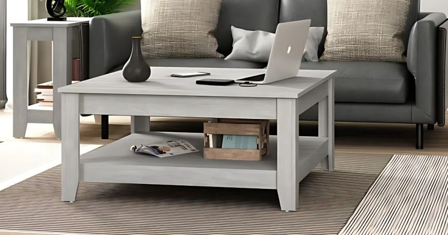 Farmhouse Coffee Table Just $88.99 Shipped (Regularly $345) | Great for Game Nights