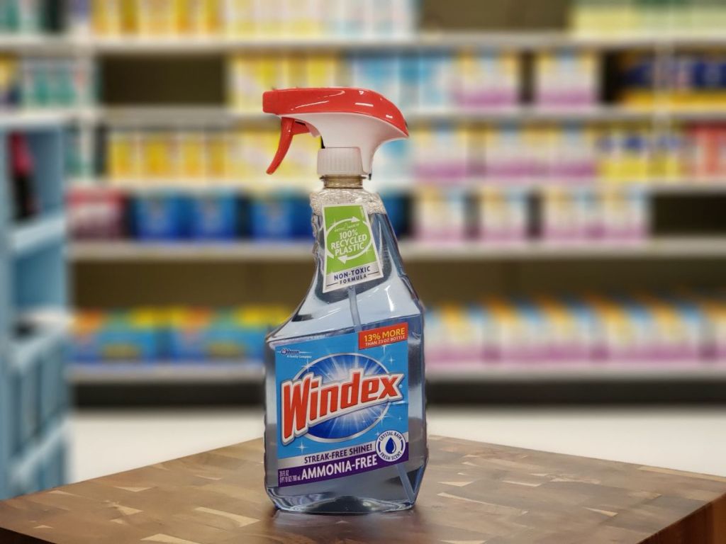 bottle of Windex