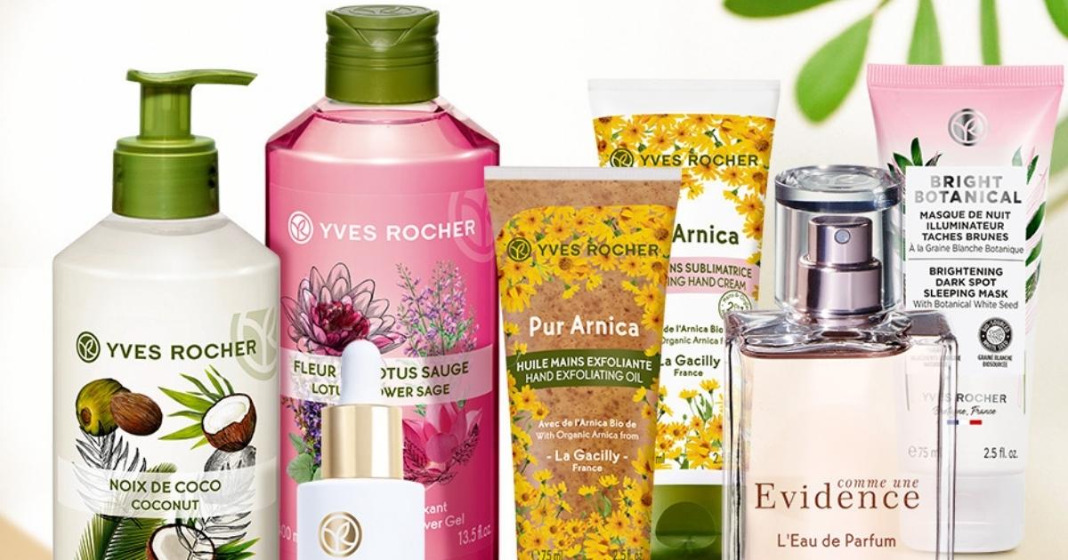 50% Off Yves Rocher Beauty Products + FREE Gift w/ Every Order |  Highly-Concentrated & All-Natural