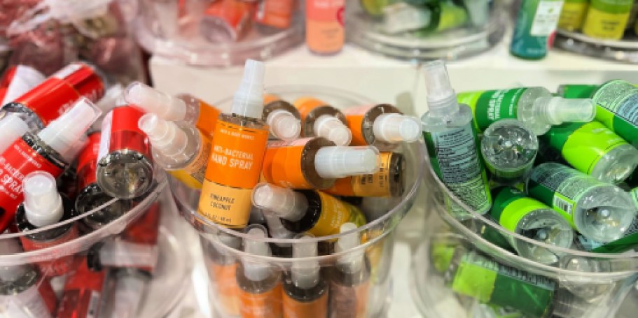 NEW Bath & Body Works Promo Code = $1.95 Sanitizer Spray & Hand Cream