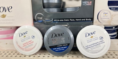Dove Moisturizer Tins Only $1.25 Each at Dollar Tree