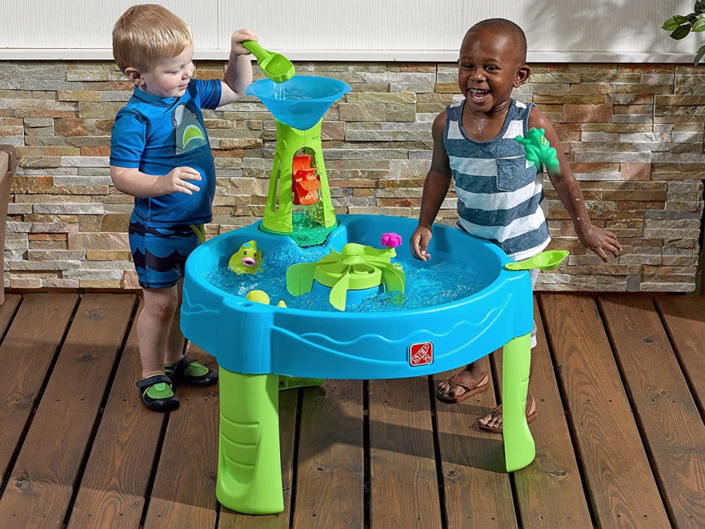 duck dive water table
