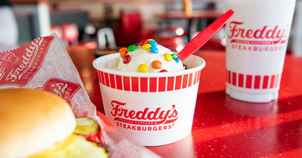 Freddy's Frozen Custard and Steakburgers Celebrates National Custard Day
