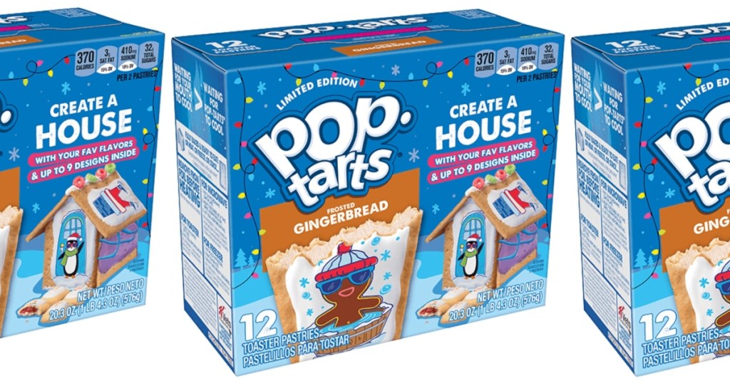 The New Frosted Gingerbread Pop-Tarts Are Available in Stores Now!