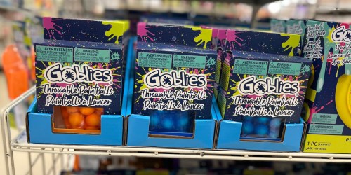 Buy One, Get One 50% Off Goblies Paintballs & Blasters on Michaels.com | Throwable & Washable Fun for the Kiddos