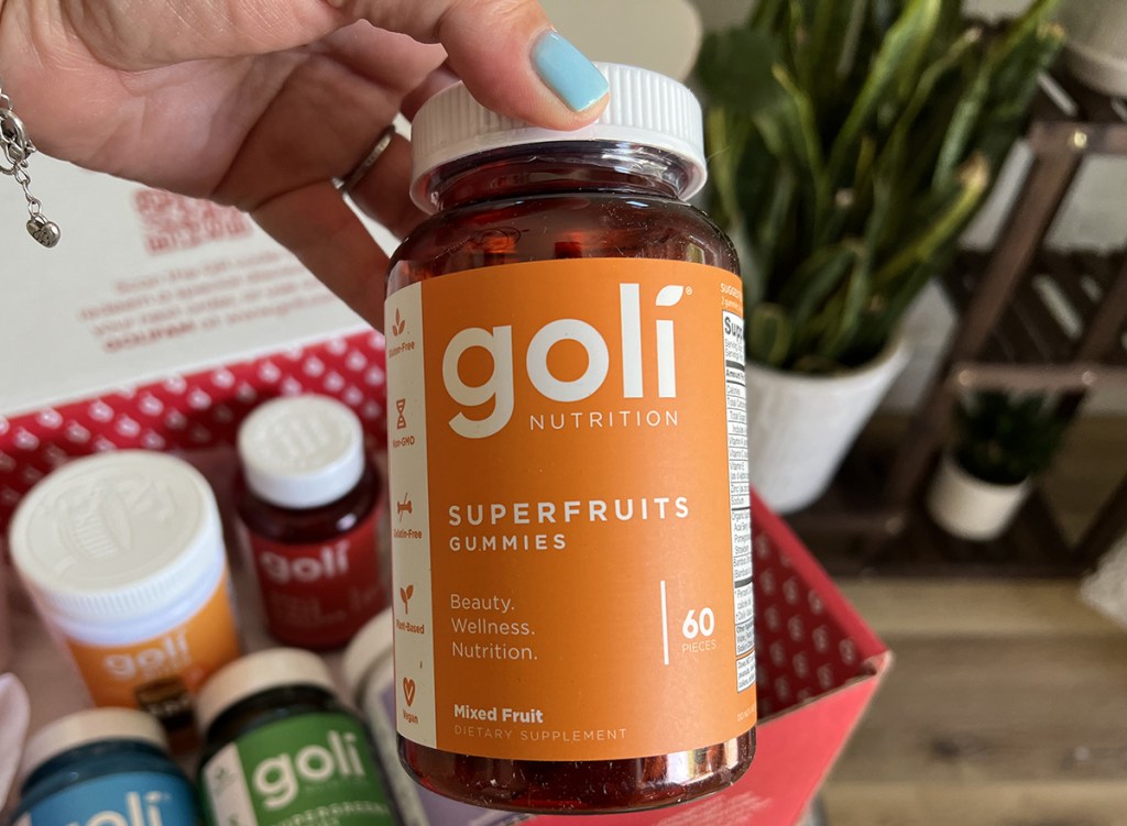 goli superfruits gummy supplements