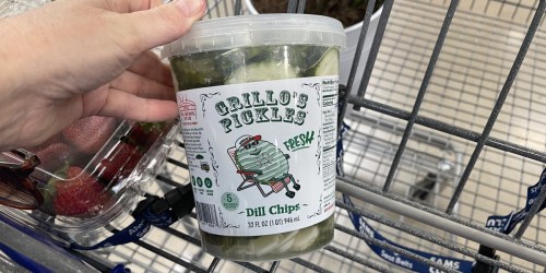 Grillo’s Dill Pickle Chips 32oz Just $6.99 at Sam’s Club