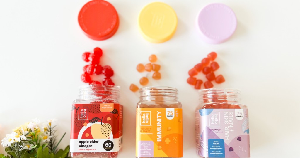 gummy vitamins out of jars