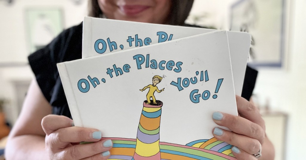 holding oh the places you'll go