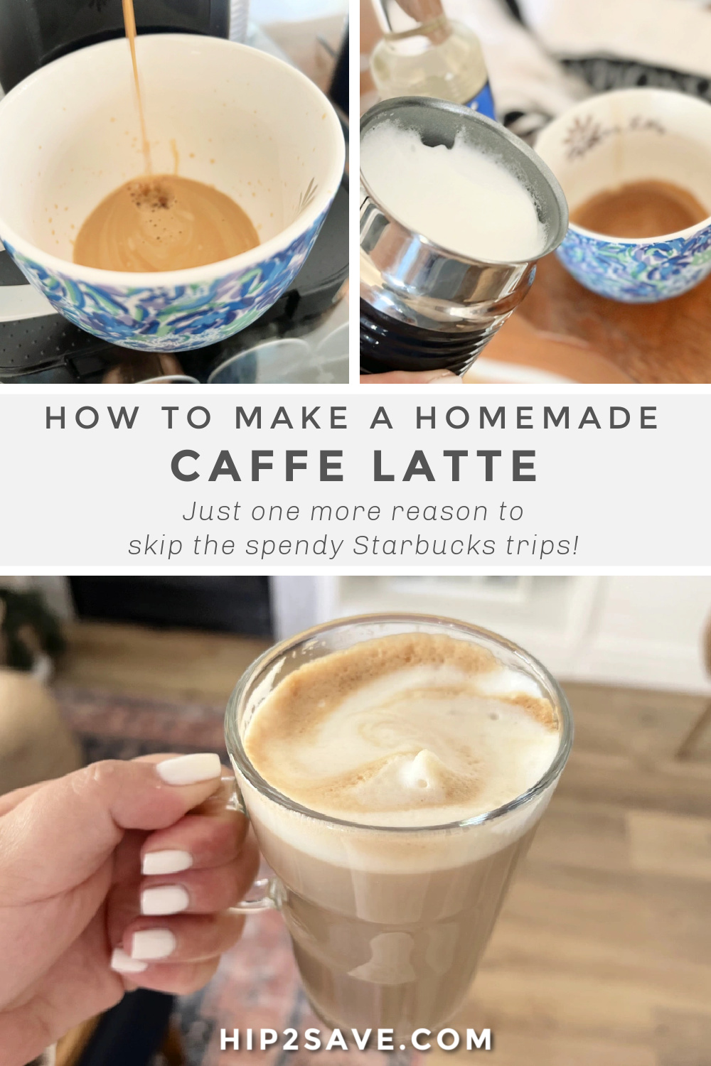 How to Make a Latte at Home