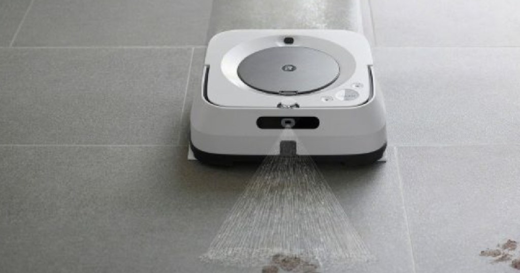 white robot wet vacuum