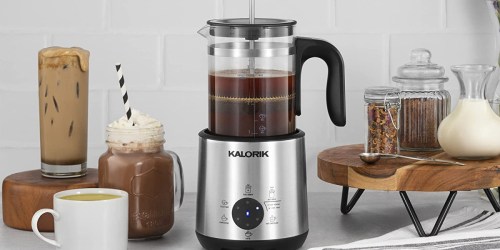 Kalorik 8-in-1 Beverage Maker Only $74.99 Shipped on Lowes.com (Reg. $100) | Make Cappuccinos, Cold Brew & More