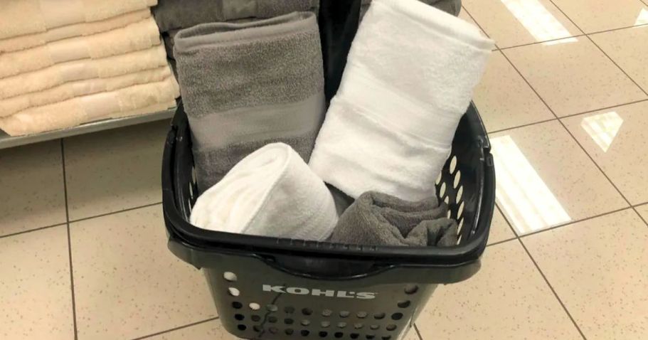 Kohl’s The Big One Bath Towels ONLY $3.39