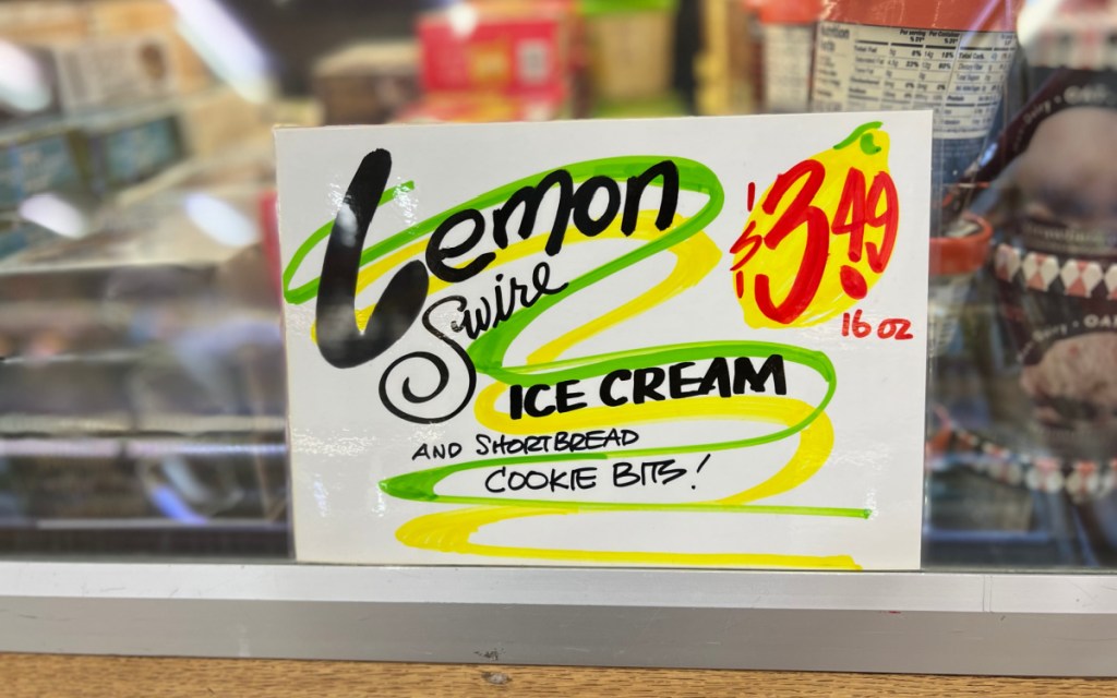 lemon swirl ice cream