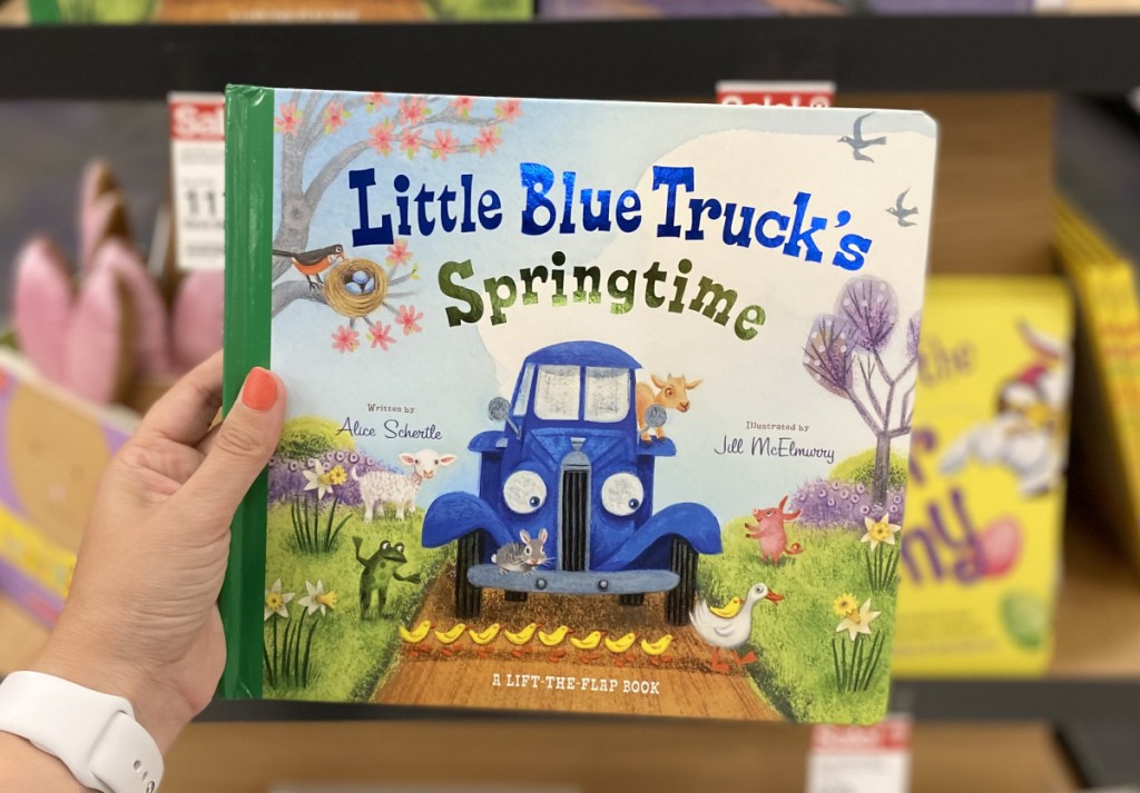 little blue trucks sprintime