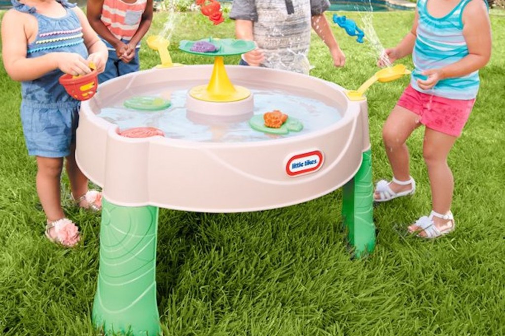 little tikes frog pond water