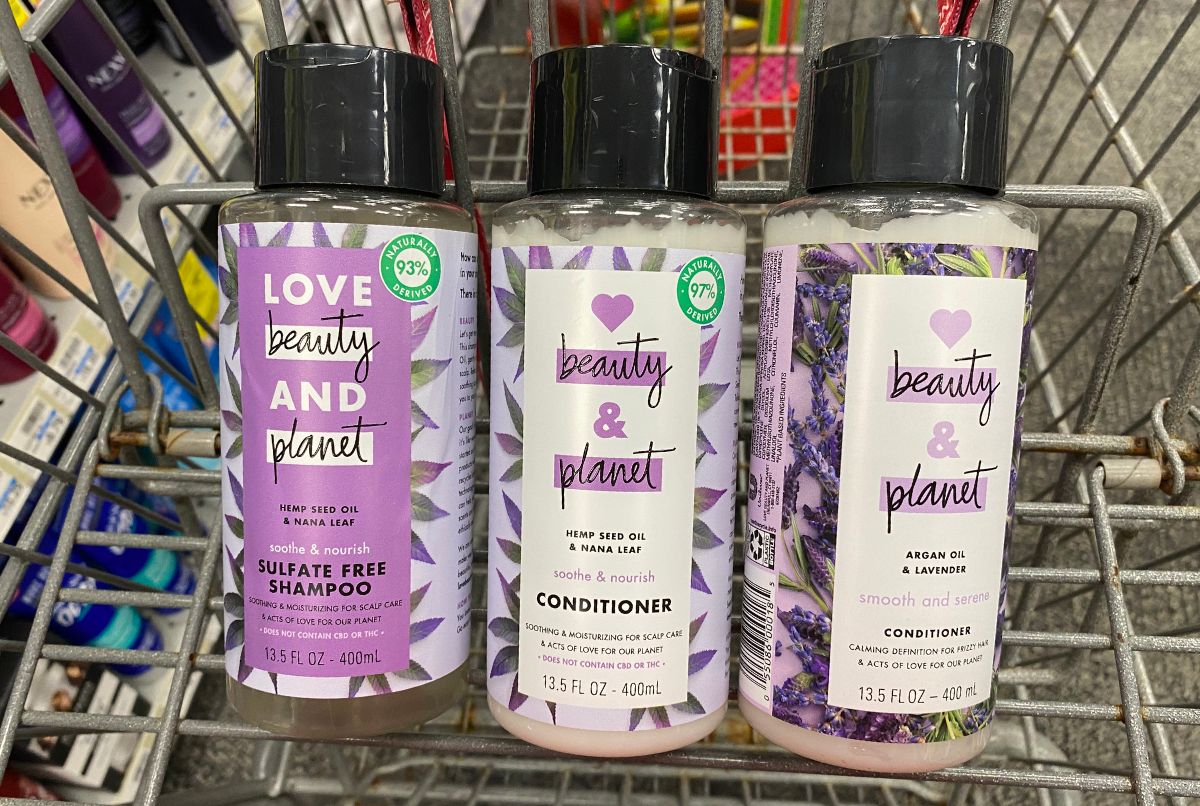 love beauty and planet shampoo and conditioner
