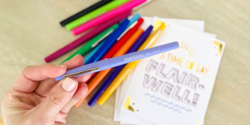 Paper Mate Flair Pens 20-Pack Just $8.79 on Walmart.com | Great for School, Offices, & Journaling