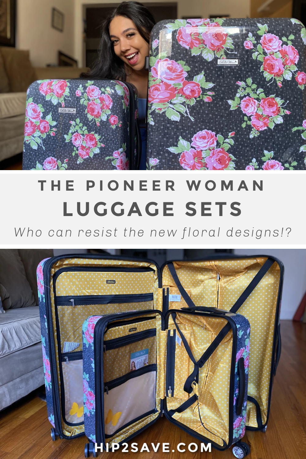 Pioneer woman carry online on luggage