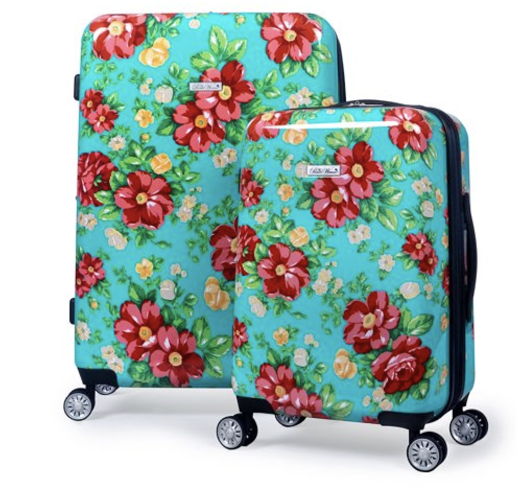 The Pioneer Woman floral luggage 