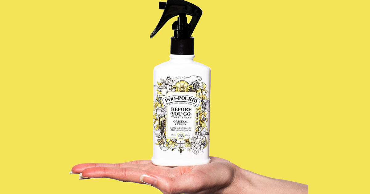 PooPourri BeforeYouGo Spray Just 12.50 on Amazon (Regularly 25