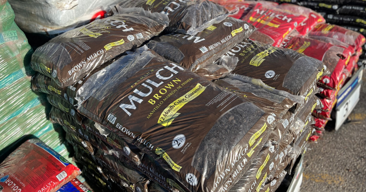 Premium Mulch Bags Just $2 at Lowes (In-Store & Online)