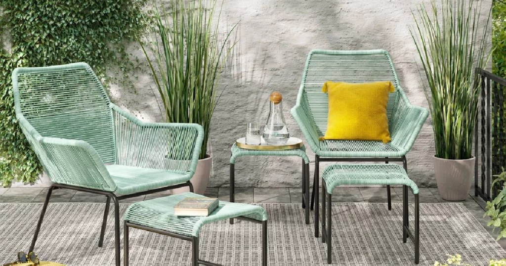 teal project 62 patio set