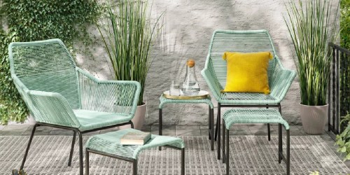 GO! 40% Off Patio Furniture on Target.com | 5-Piece Seating Set Just $238 Shipped (Regularly $400)