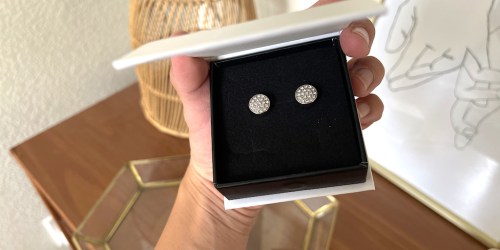 Cate & Chloe 18K Gold Plated Earrings w/ Swarovski Crystals Only $15.59 Shipped | Great Gift Idea