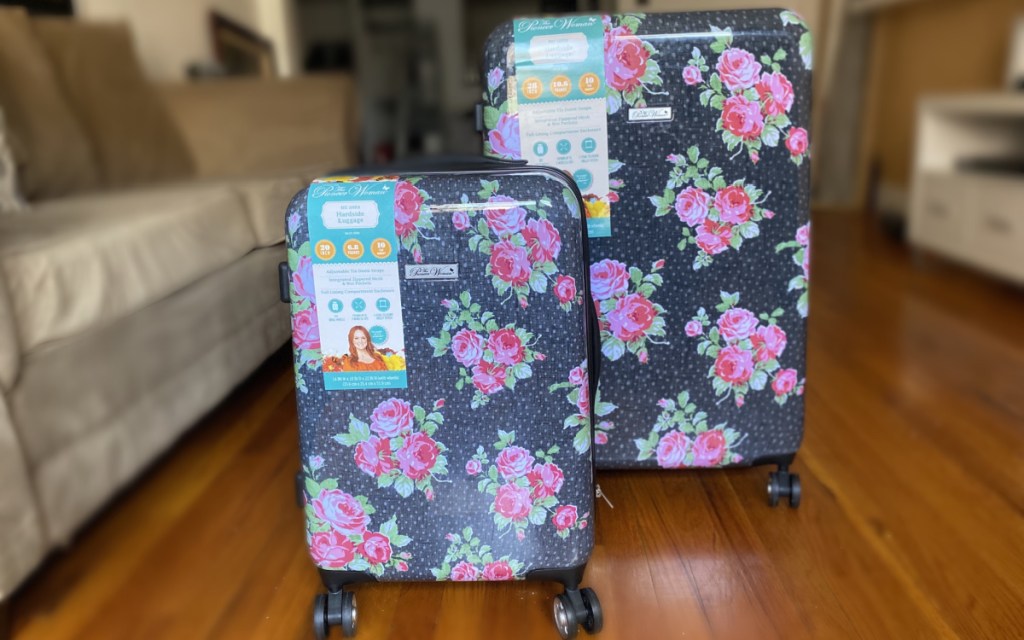 the pioneer woman suitcases
