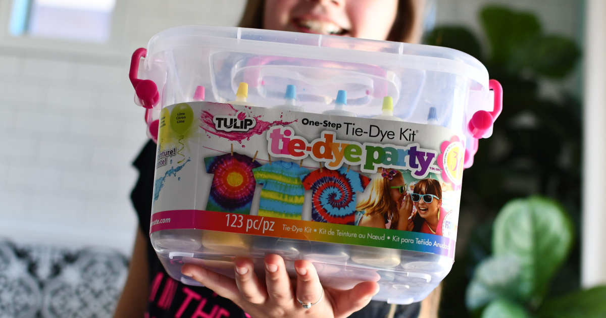 Tulip Tie Dye Kits from $14.99 on Michaels.com (Regularly $25) | Perfect Summer Activity