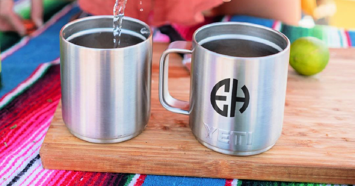Free Personalization on YETI Drinkware + 20 Off for Military & First