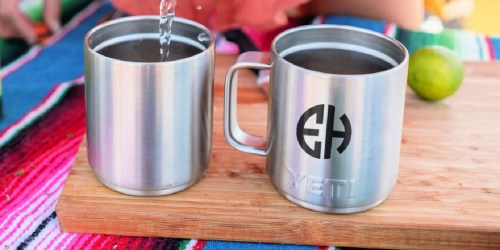 Free Personalization on YETI Drinkware + 20% Off for Military & First Responders (Score Gifts from $20 Shipped)