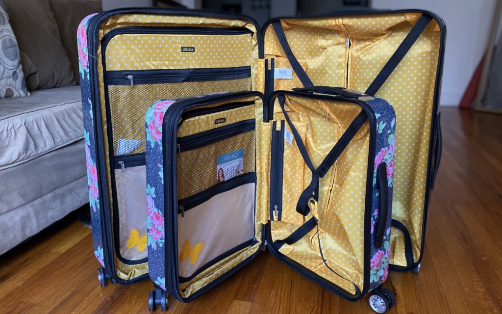 walmart suitcases
