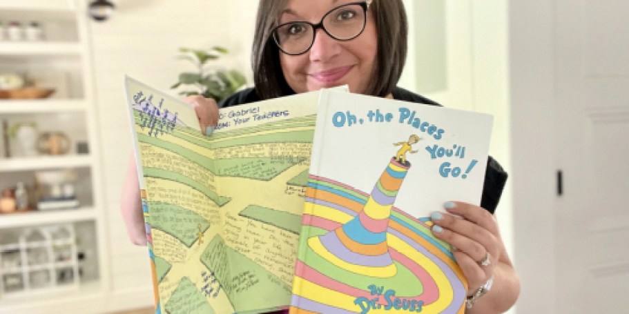 Oh The Places You’ll Go by Dr. Seuss is ONLY $7.49 on Amazon & Makes a Great Graduation Gift