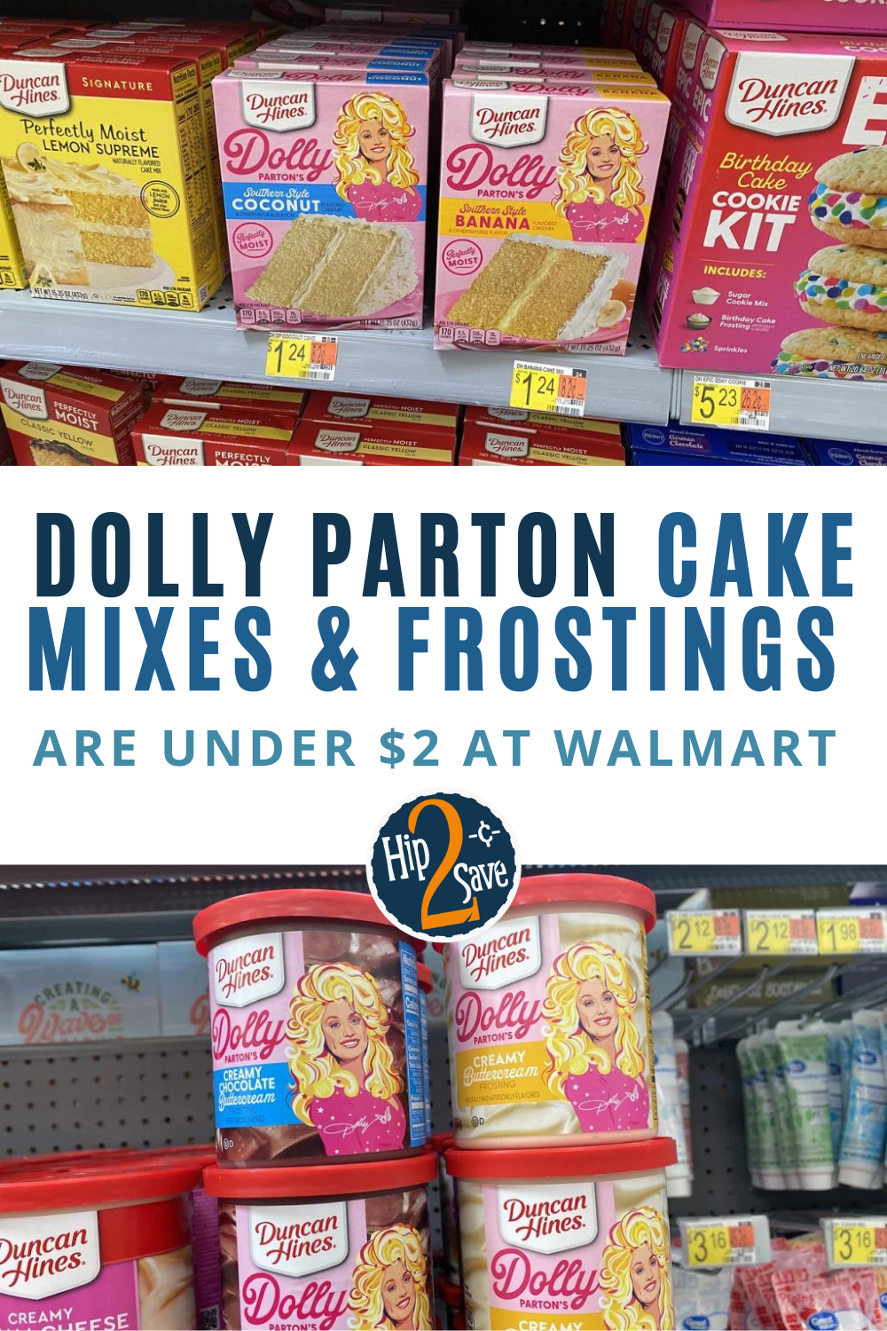 Duncan Hines Dolly Parton Baking Mixes Are Now Available at Walmart