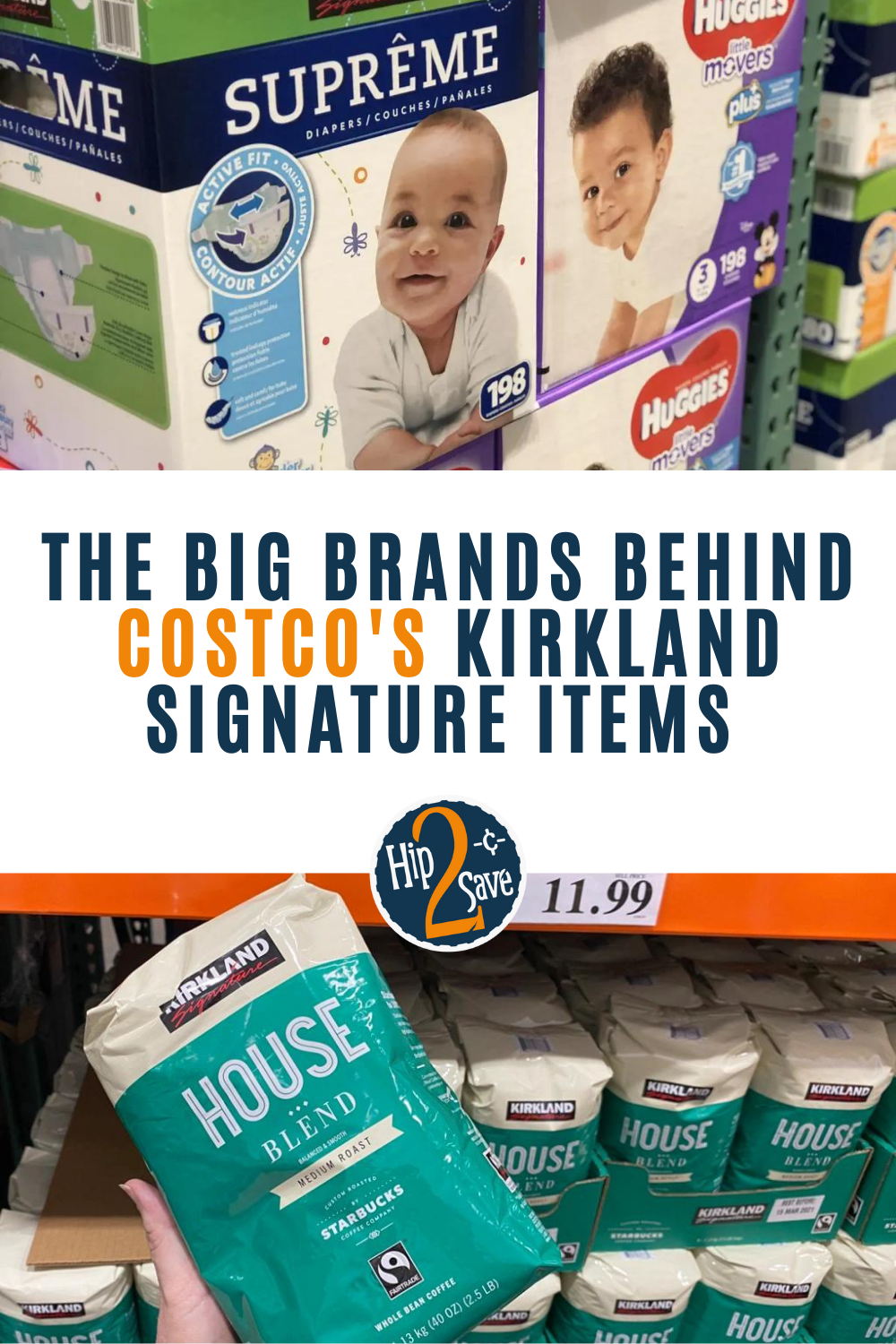 The BIG Name Brands Behind Costco's Kirkland Signature Items