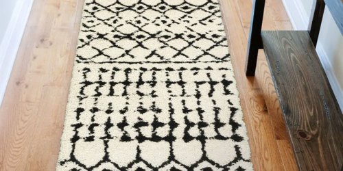 Stain-Resistant Shag Runner Rug Just $55.99 Shipped on Jane.com (Regularly $119) + More Furniture Deals