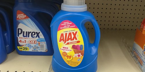Ajax Liquid Laundry Detergent Just $1 on Walmart.com