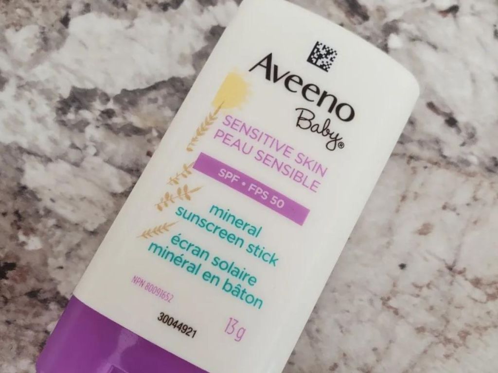 Aveeno Baby Sunscreen Stick Only 5.95 Shipped on Amazon (Regularly 10