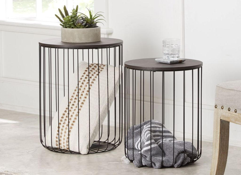 two nesting tables
