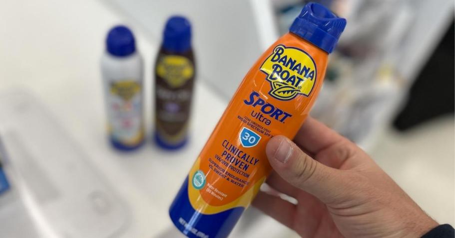 Stock Up: Score Up to 60% Off Banana Boat Sunscreen on Amazon