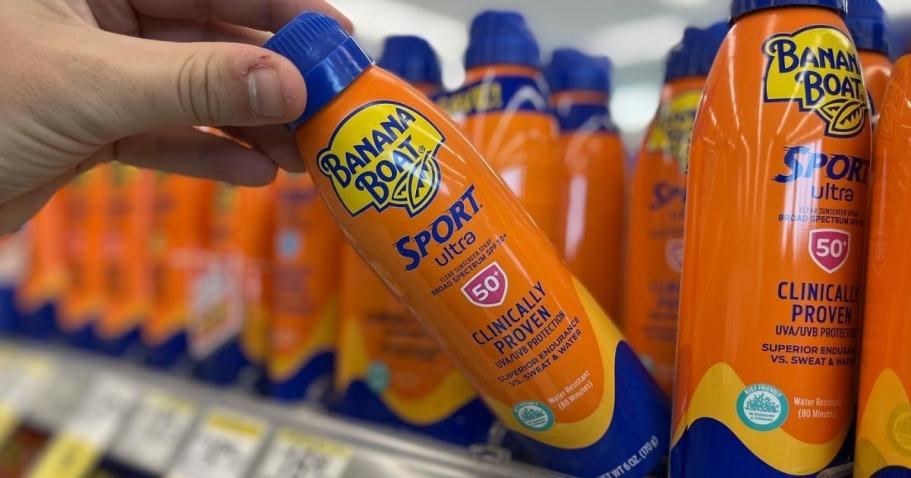 Banana Boat Sunscreen Spray 2-Pack Only $10.62 Shipped on Amazon