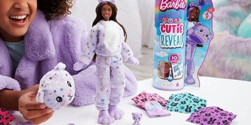 Barbie Cutie Reveal Dolls w/ 10 Surprises Only $15 on Amazon (Regularly $25)
