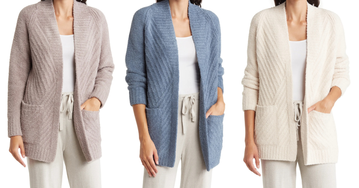 Barefoot Dreams Cardigan Only $62 on Nordstrom Rack (Regularly $168)
