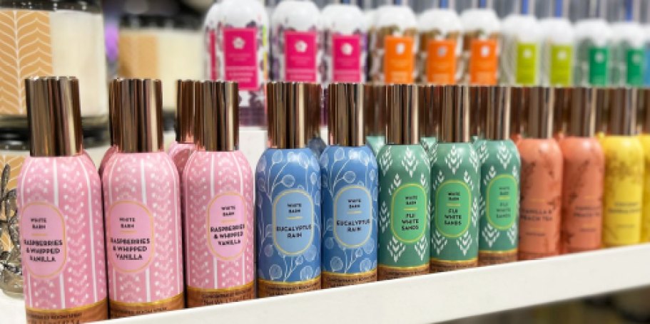 Bath & Body Works Room Sprays Just $3.95 (Regularly $9)